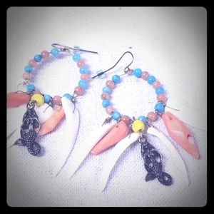 Vintage Boutique Mermaid Earrings